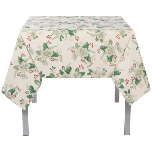 Winterblossom Tablecloth 120"
