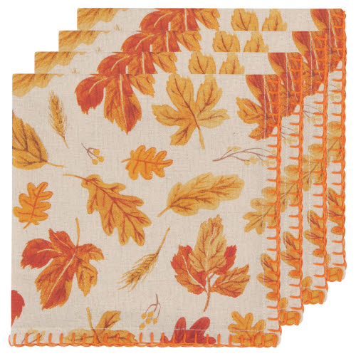 Autumn Harvest Napkin Set of 4