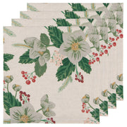 Winterblossom Napkin Set of 4