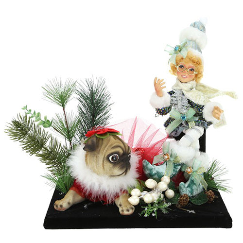 North Pole Joyful Elf Designer's Exclusive Tablescape Small 14"