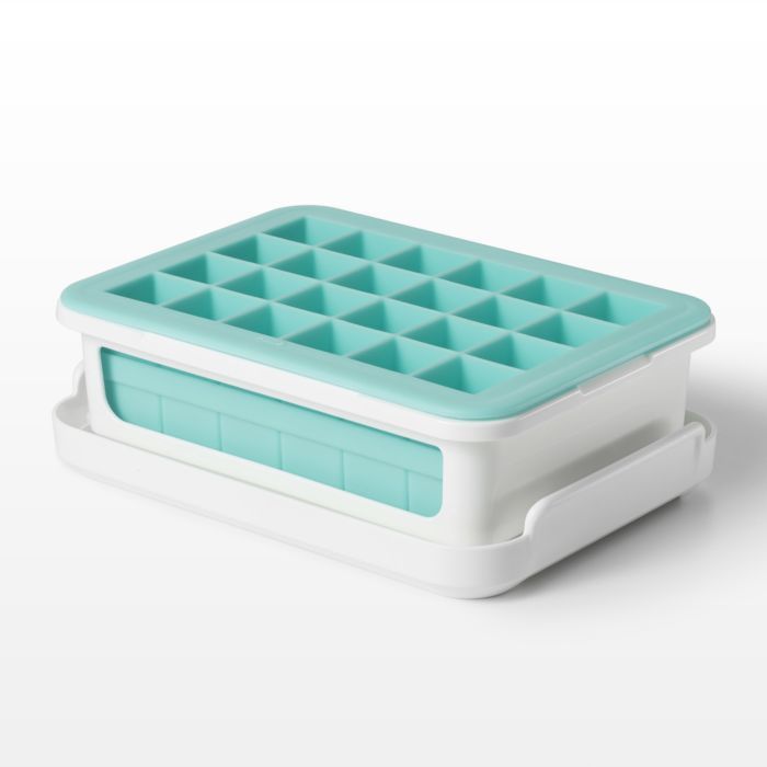 Covered Silicone Ice Cube Tray Cocktail Cube