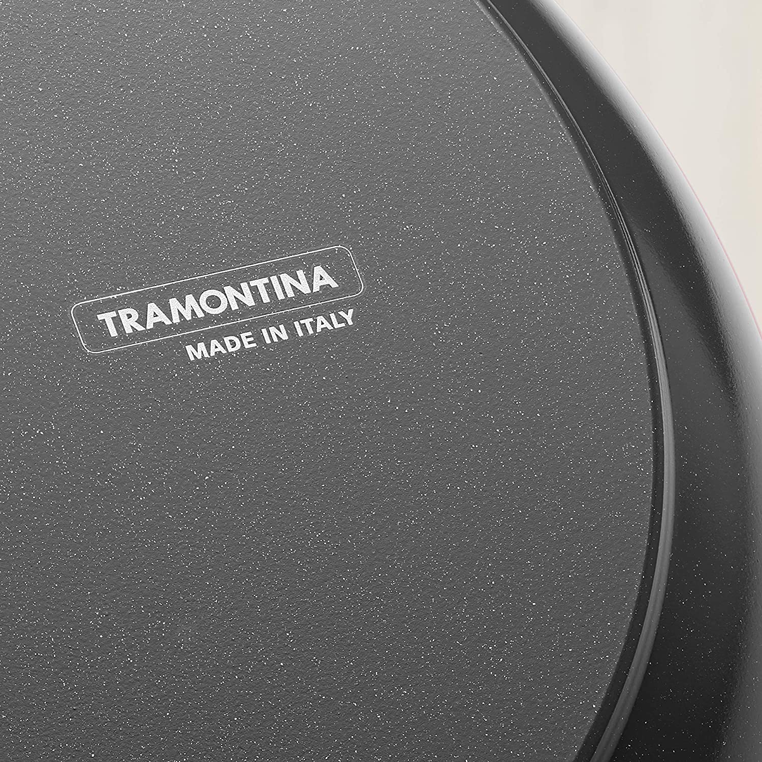Ceramica 01 Deluxe Metallic Black Deep Skillet with Lid 11" 4.5 Quart