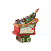 With Tidings in Tow Christmas Train Coal Car