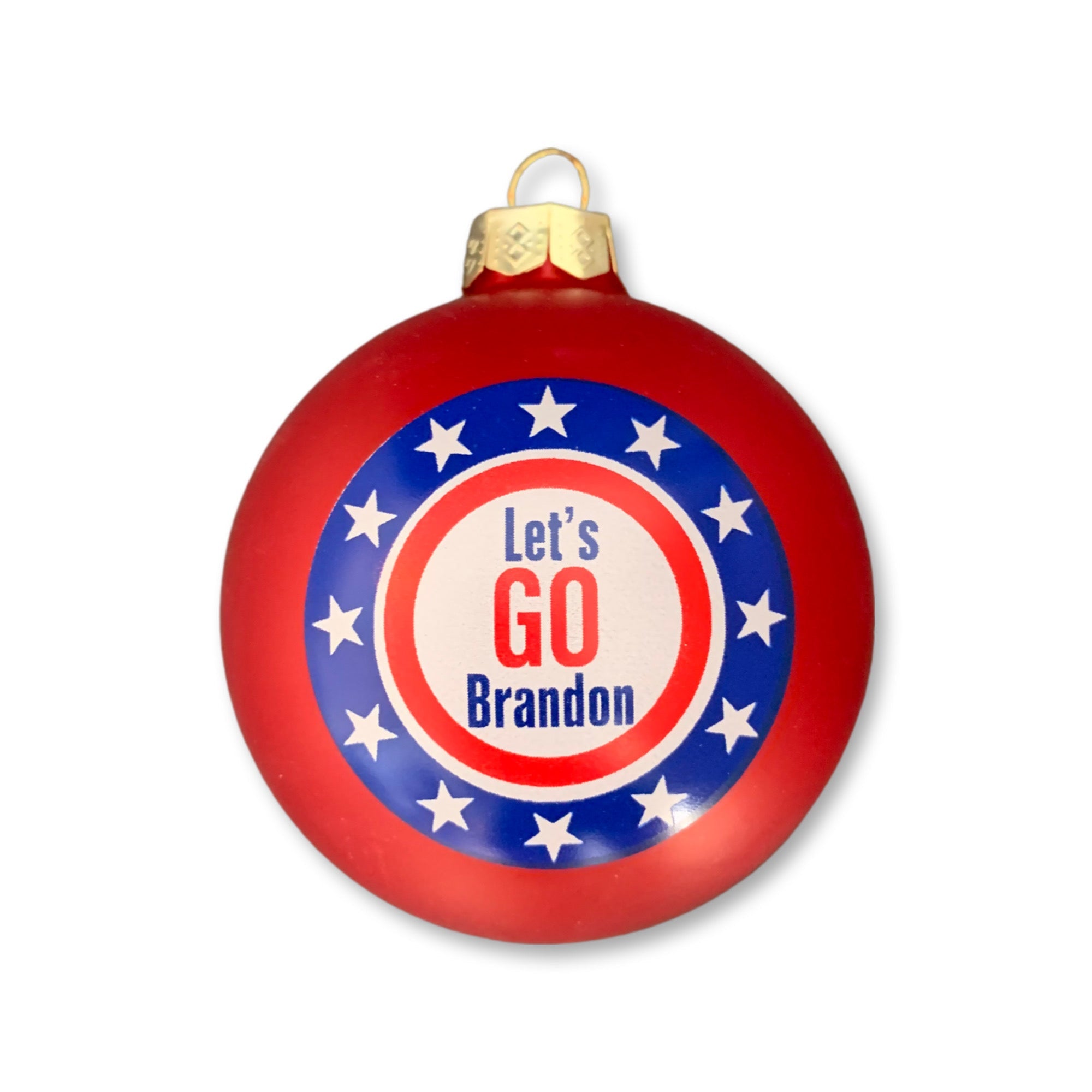 President Trump Glass Ornament Ball 80mm