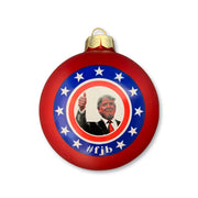 President Trump Glass Ornament Ball 80mm