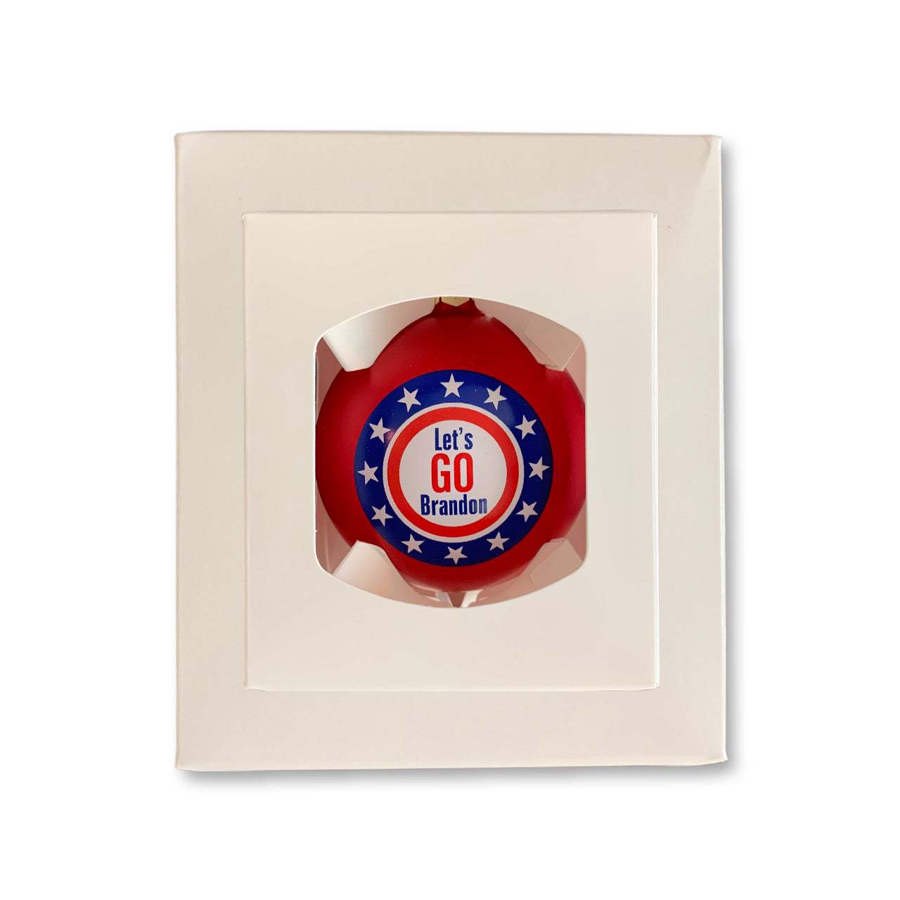 President Trump Glass Ornament Ball 80mm
