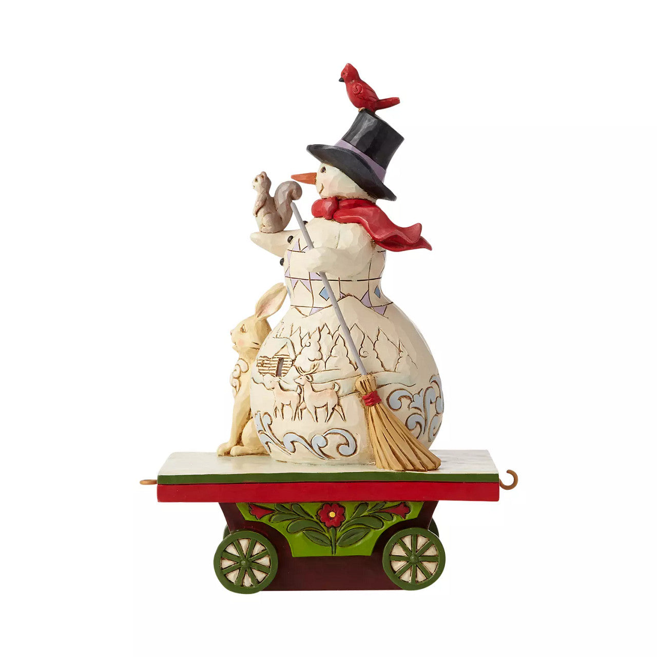 Next Stop, Winter! Snowman on Train Car Annual Series