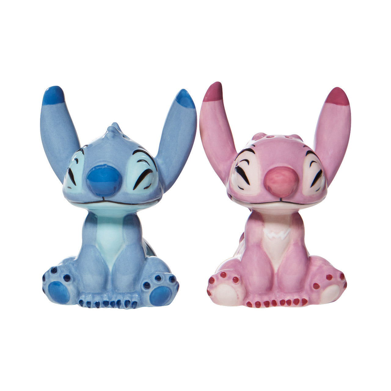 Stitch and Angel Sant and Pepper Set of 2