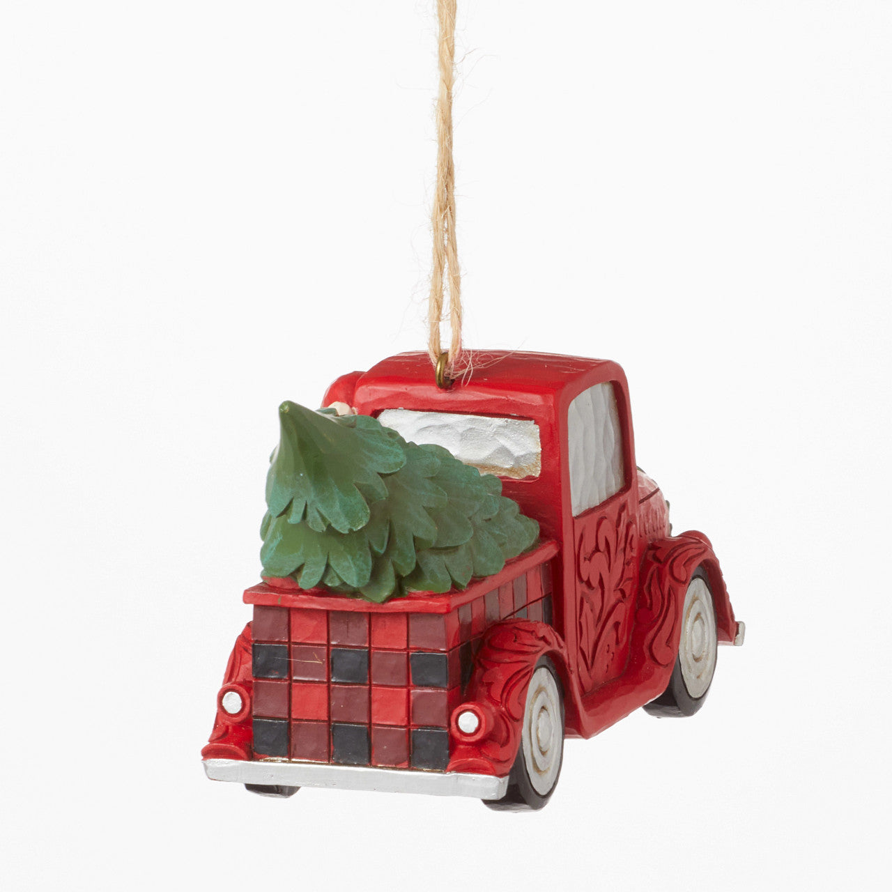 Highland Glen Santa in Truck Ornament