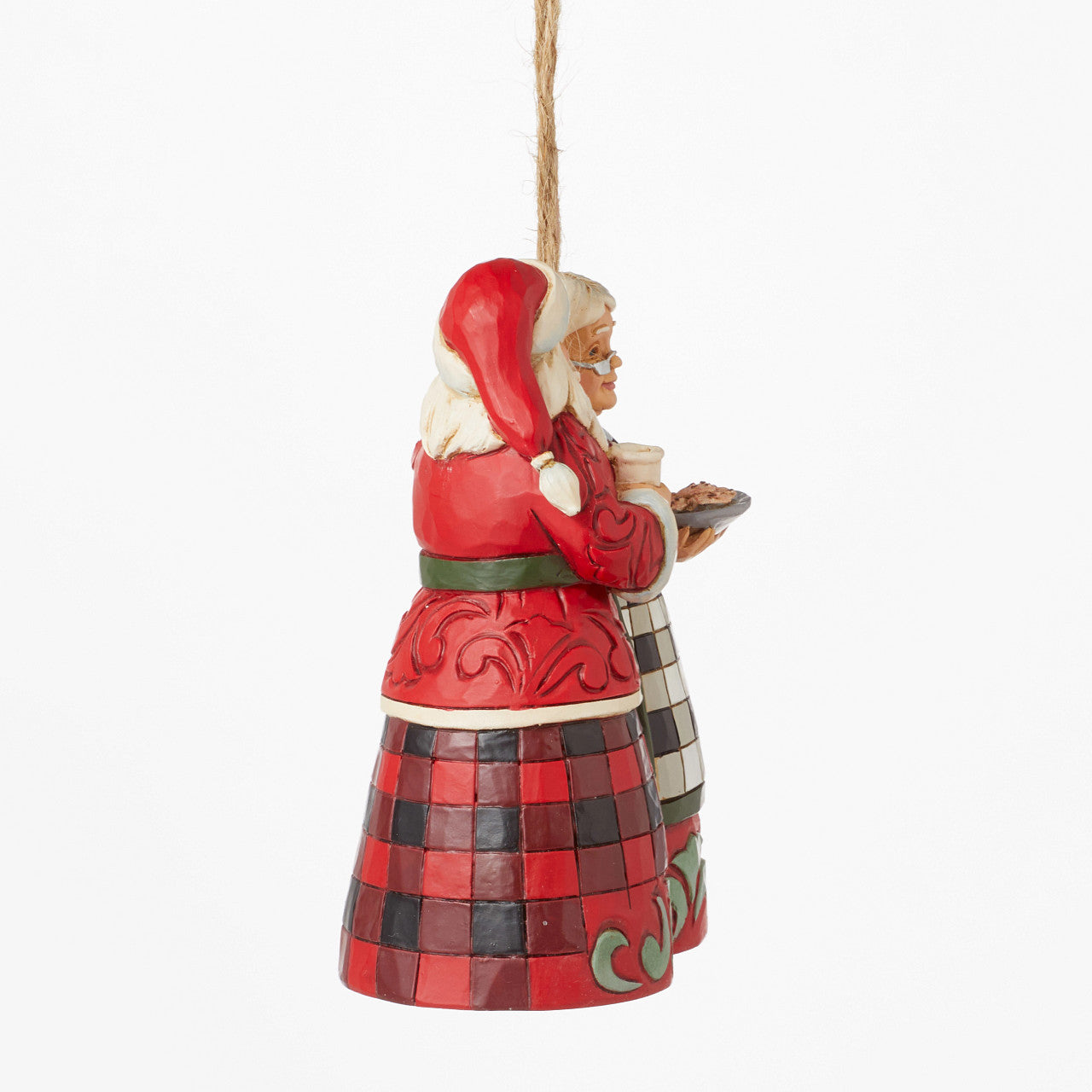 Highland Santa & Mrs Claus Ornament