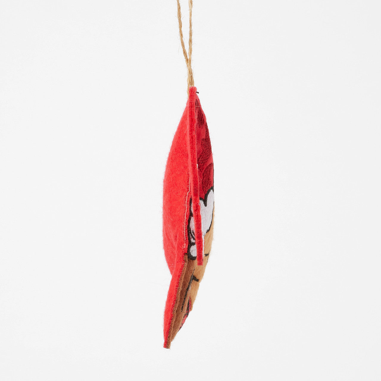 Felt Max in Santa Hat Ornament