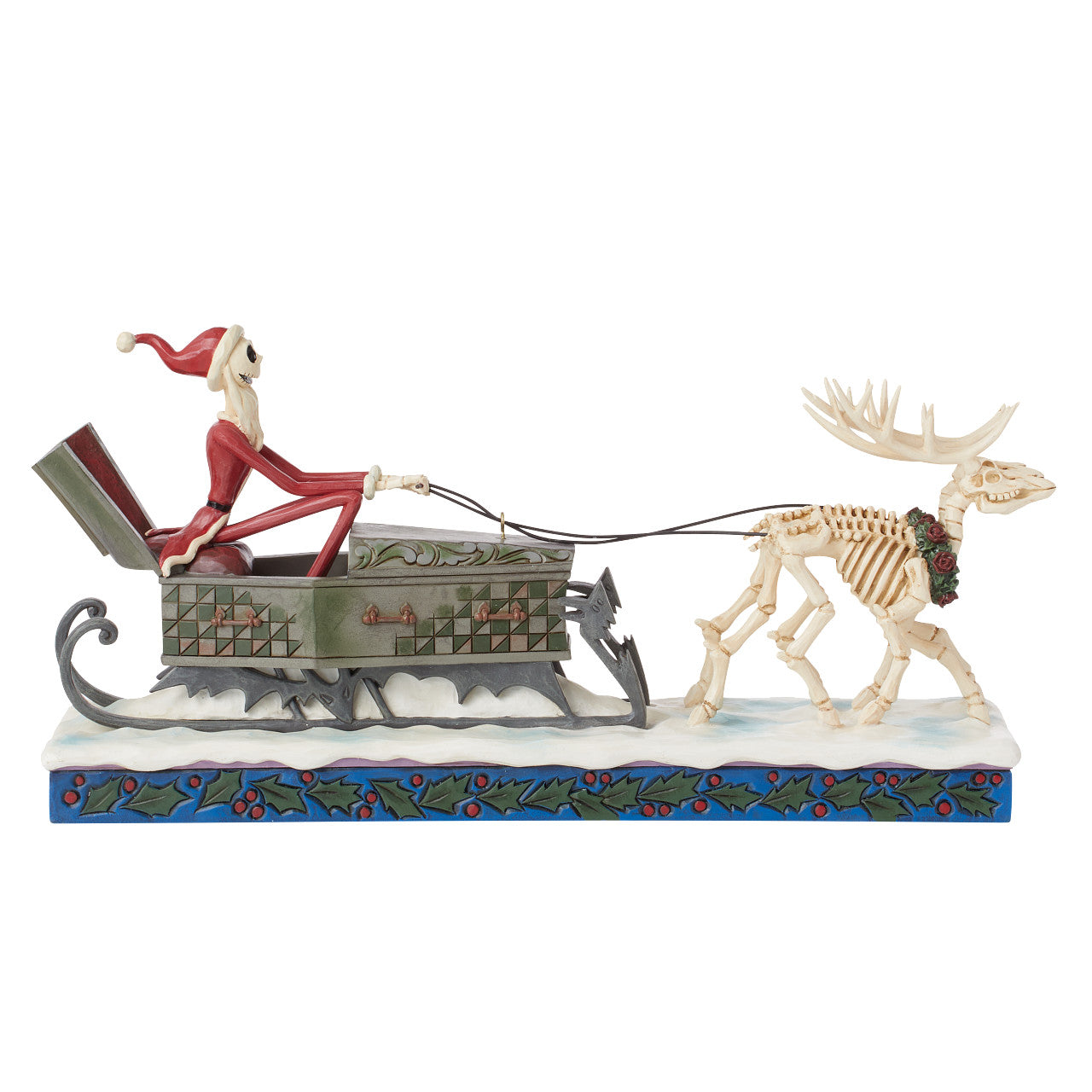 Nightmare Before Christmas Jack Skeleton in Coffin Sleigh