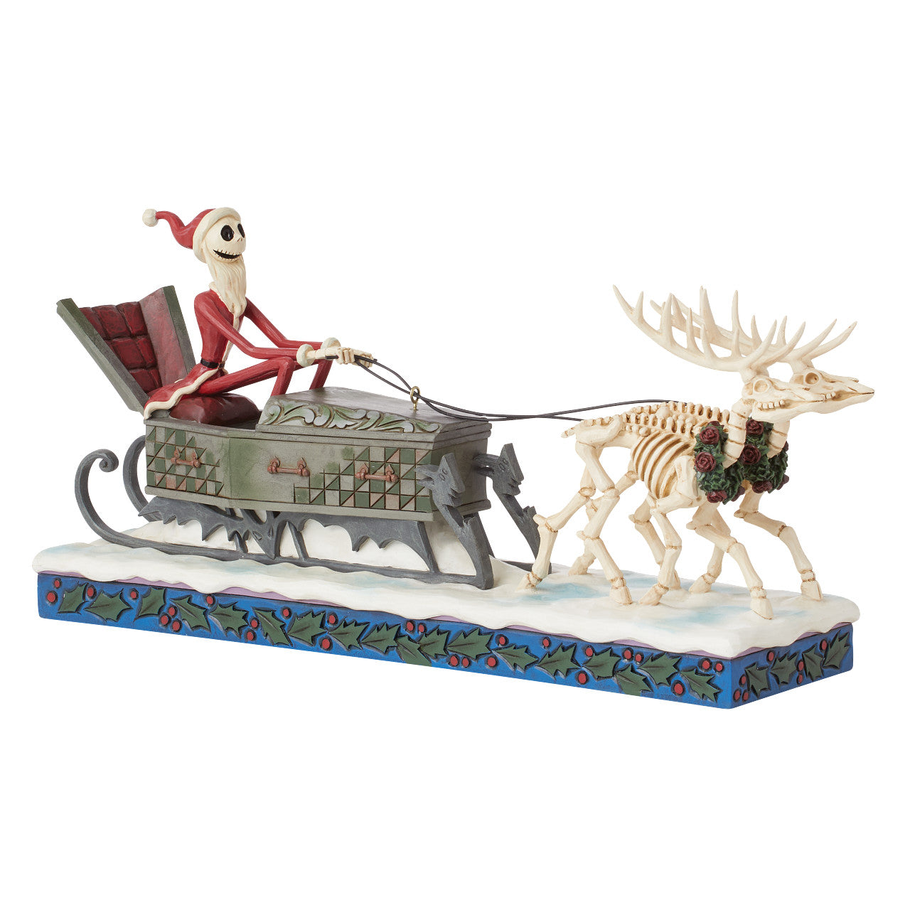 Nightmare Before Christmas Jack Skeleton in Coffin Sleigh