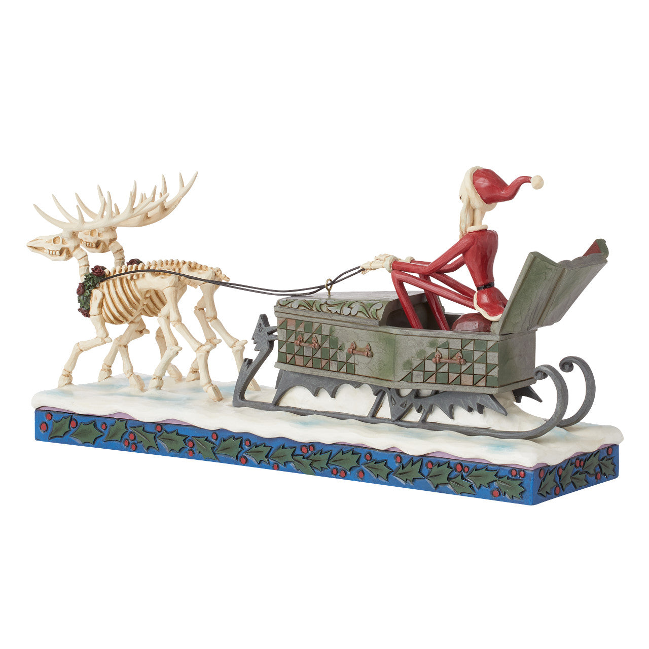 Nightmare Before Christmas Jack Skeleton in Coffin Sleigh