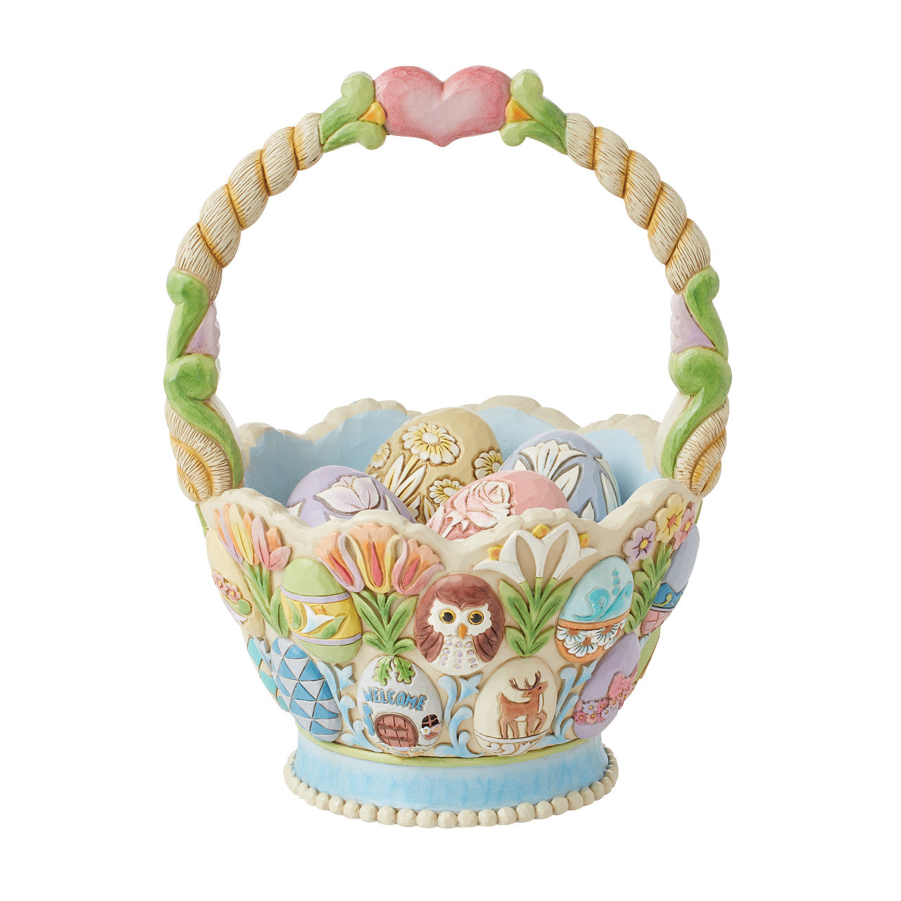 Eggs-tra Special Easter Basket 20th Annual Easter Basket with Set of 5 Eggs