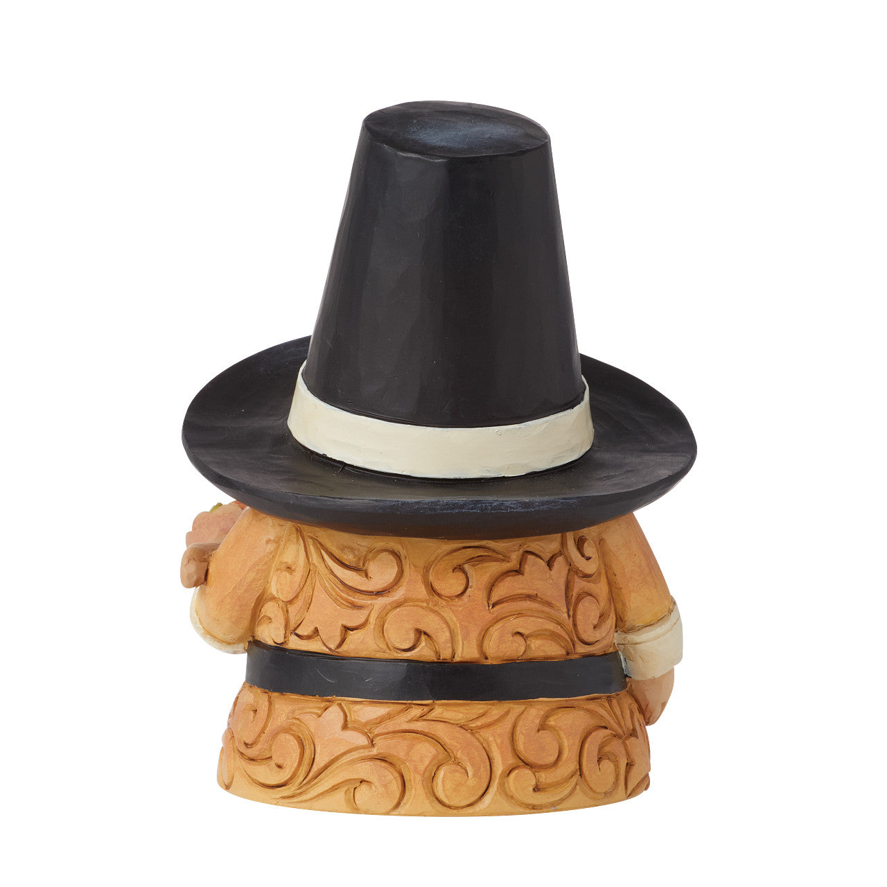 Harvest Wishes Pilgrim Holding Cornucopia