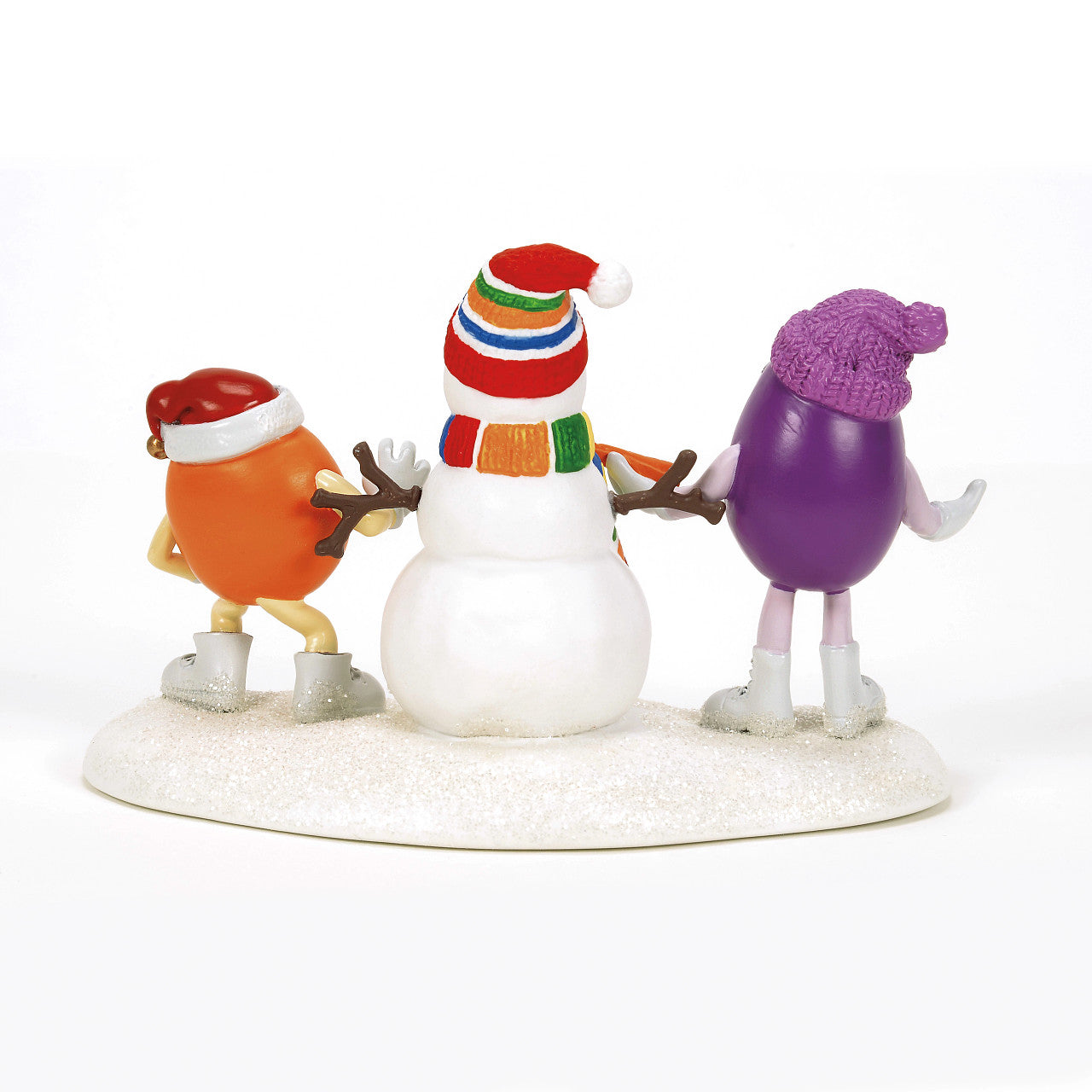 Got Your Nose M&M's Purple and Orange Make A Snowman