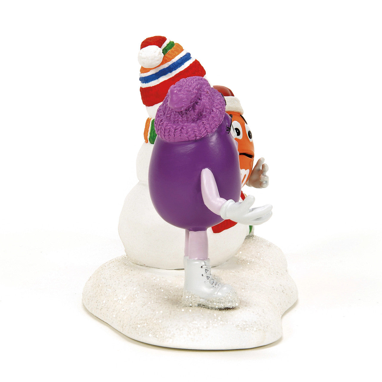 Got Your Nose M&M's Purple and Orange Make A Snowman