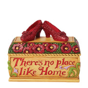 There's No Place Like Home Ruby Slipper Trinket Box