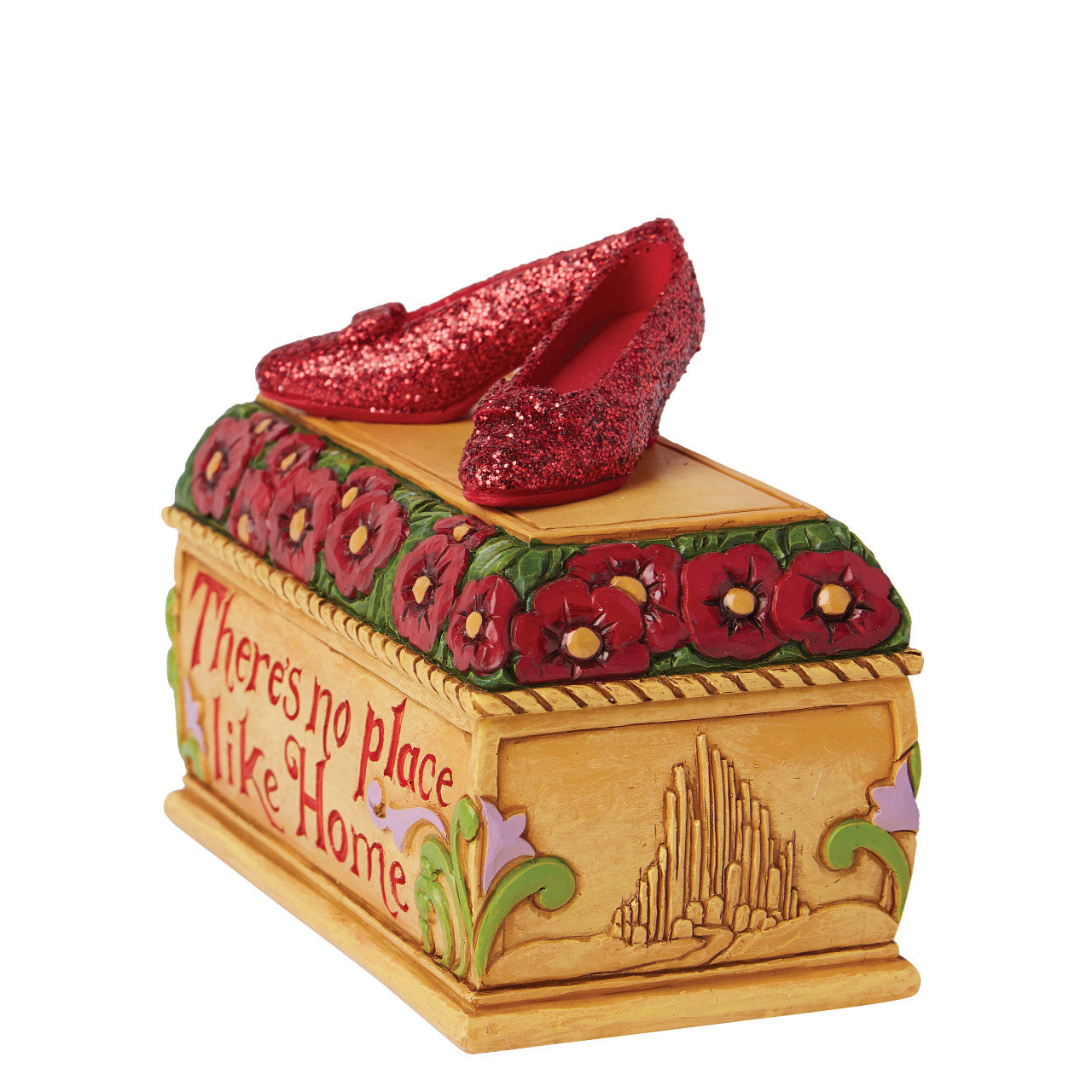 There's No Place Like Home Ruby Slipper Trinket Box