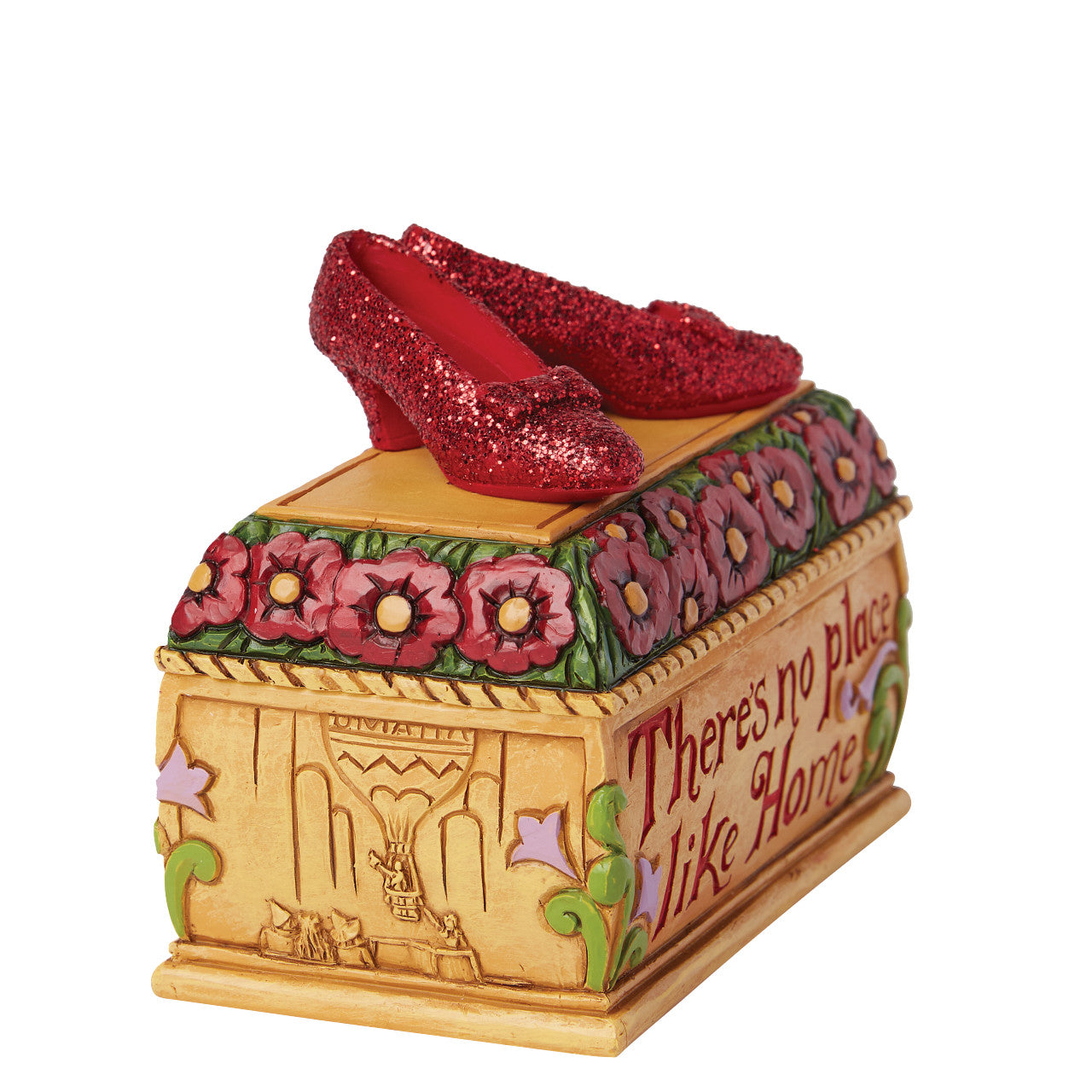 There's No Place Like Home Ruby Slipper Trinket Box