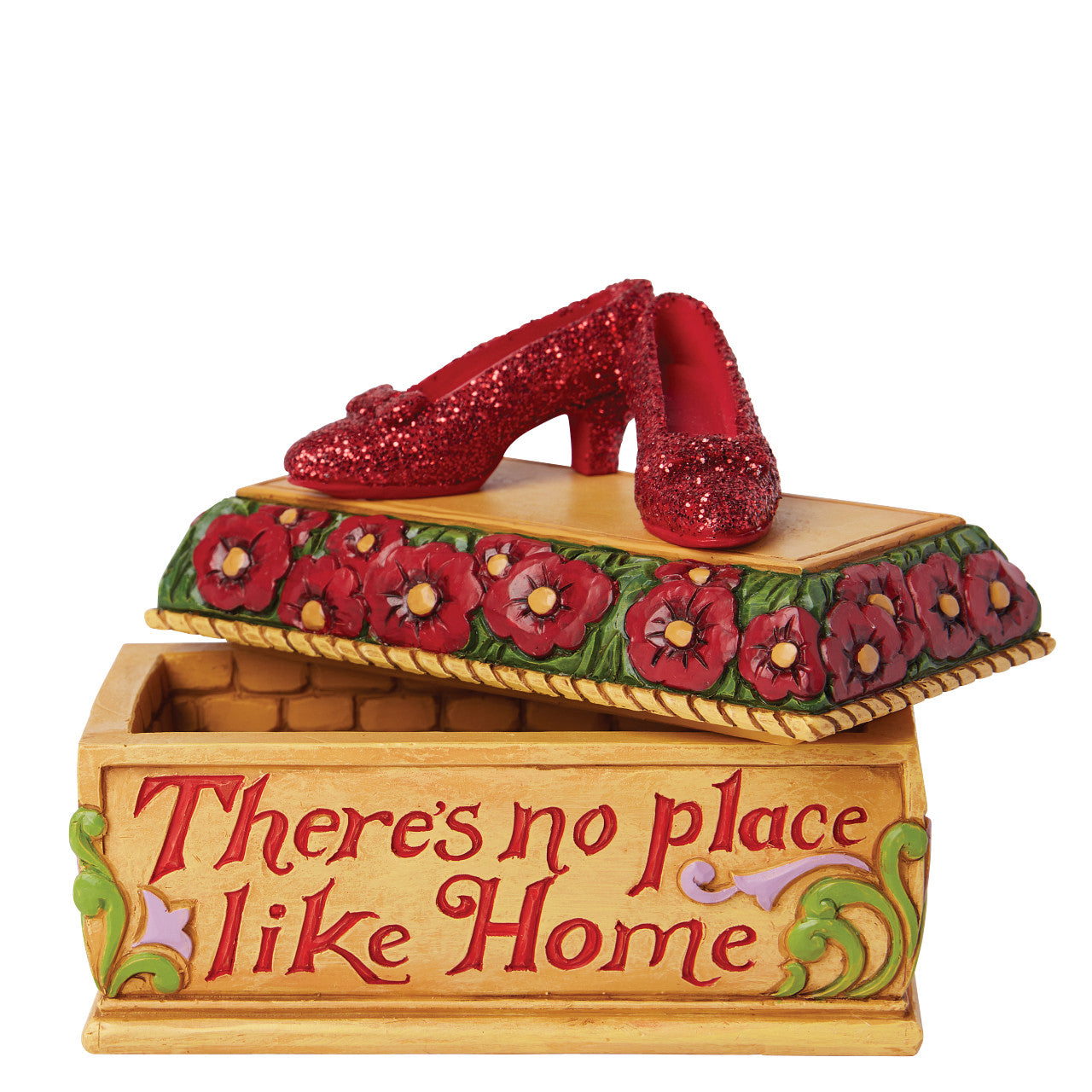 There's No Place Like Home Ruby Slipper Trinket Box