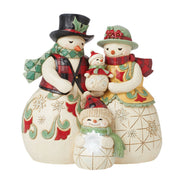 Love Keeps Us Warm Highland Glen Snowmen Family