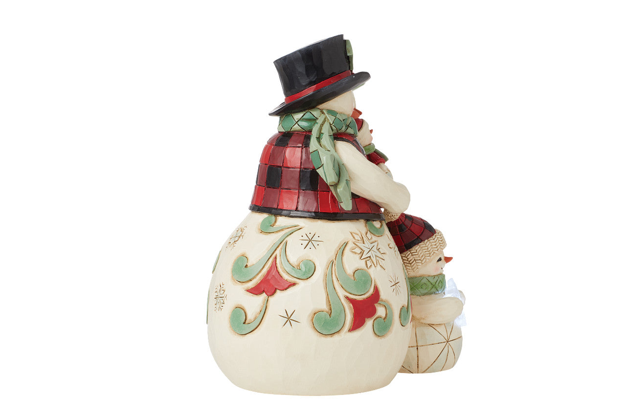 Love Keeps Us Warm Highland Glen Snowmen Family