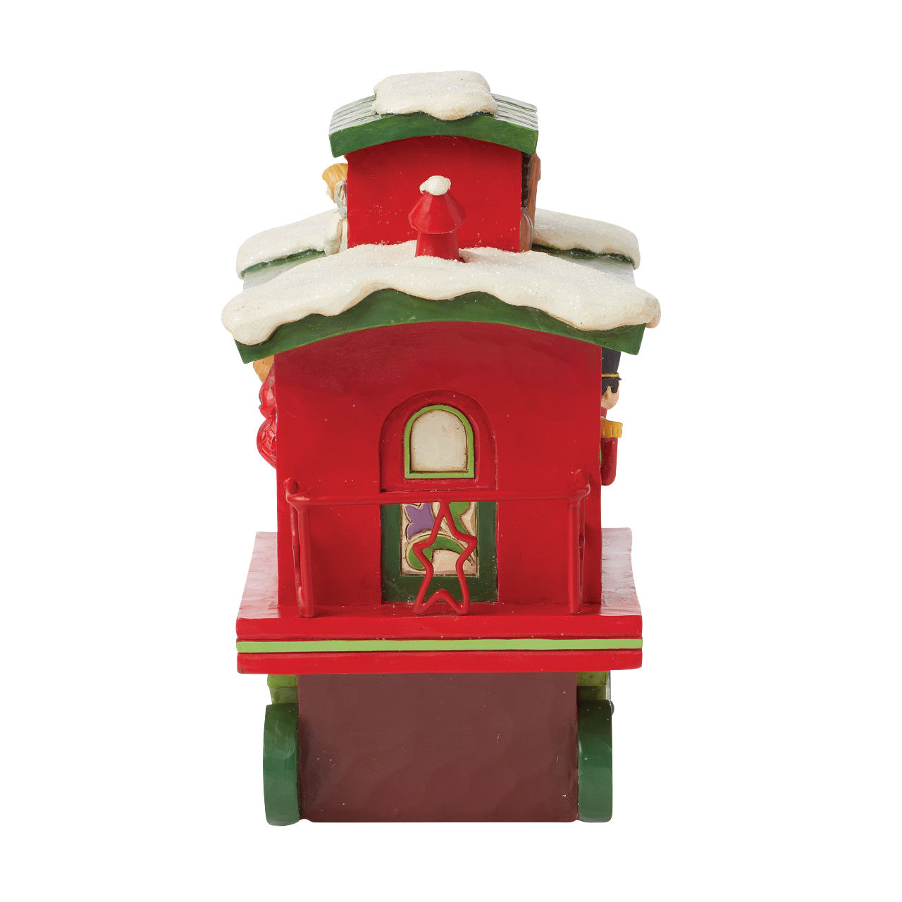 Annual Train Car Caboose North Pole Delivery