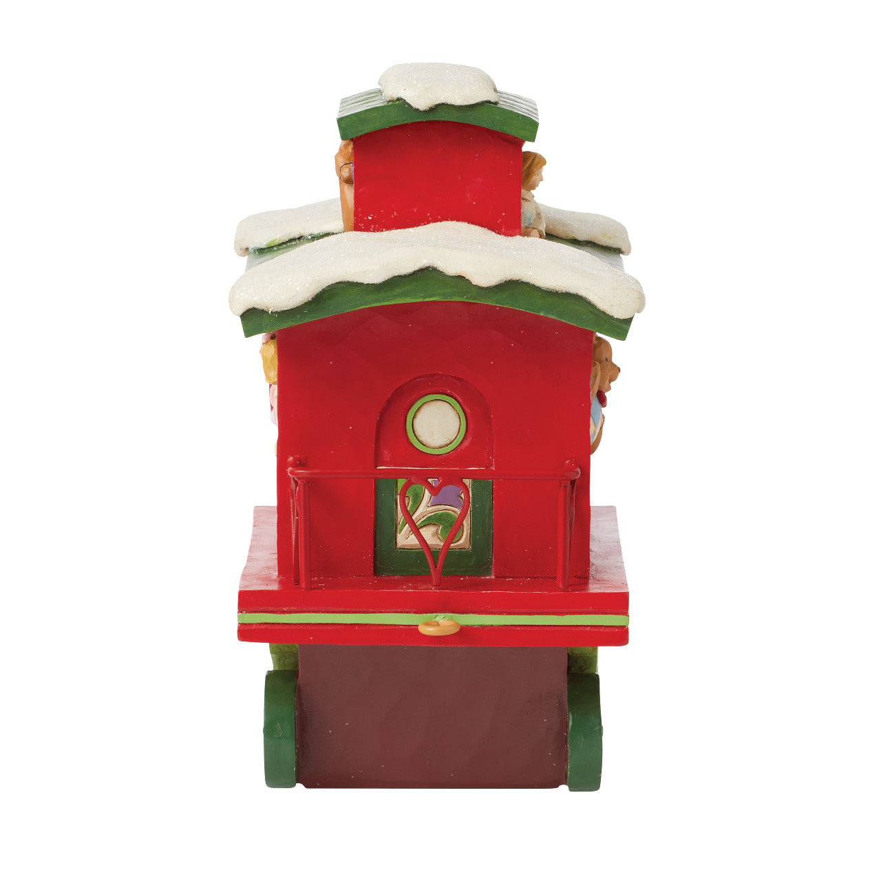 Annual Train Car Caboose North Pole Delivery