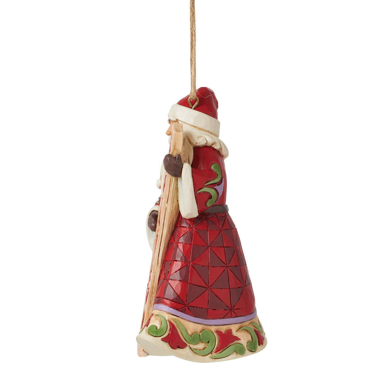 Santa BELIEVE Ornament