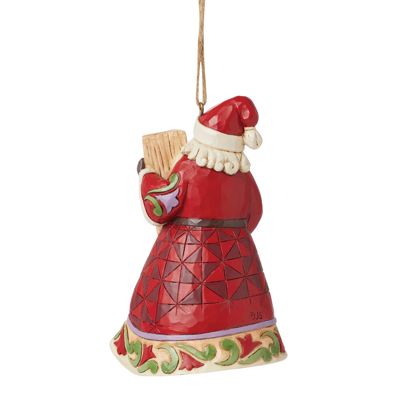 Santa BELIEVE Ornament