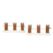 Wharf Fencing Set of 2
