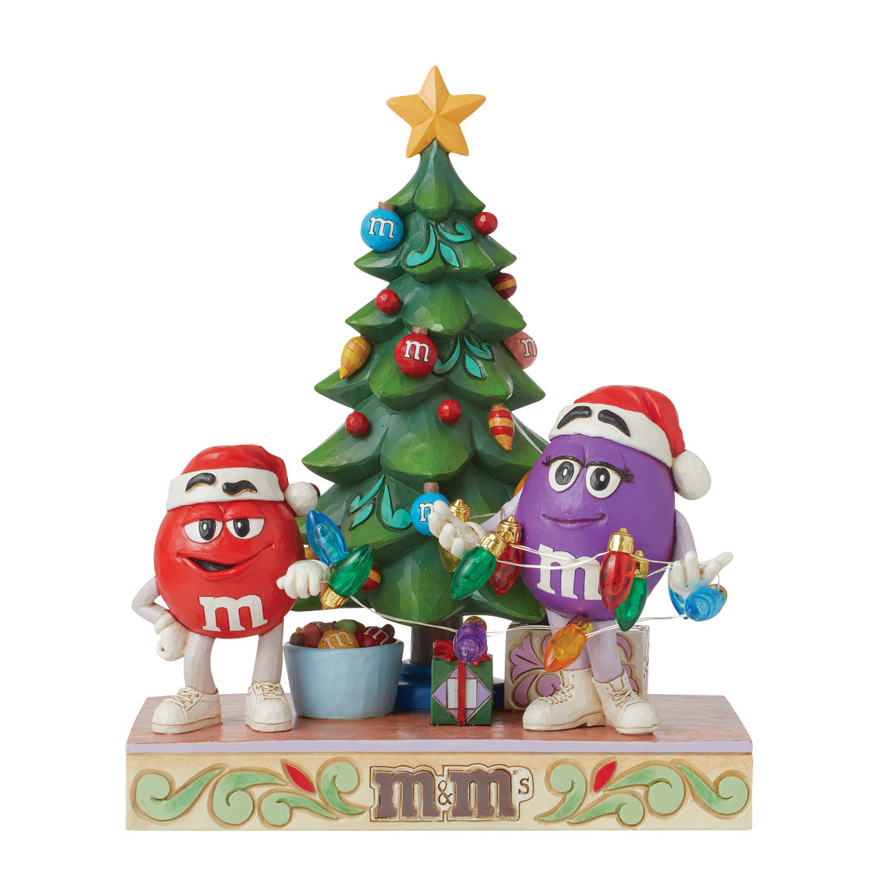 A Helping Hand M&M'S Purple & Red with Tree