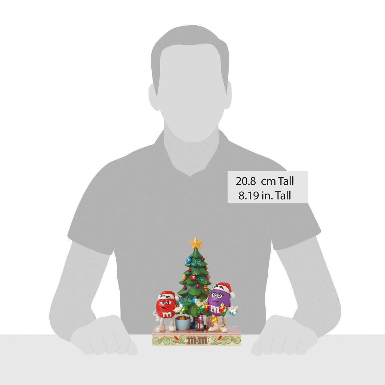 A Helping Hand M&M'S Purple & Red with Tree