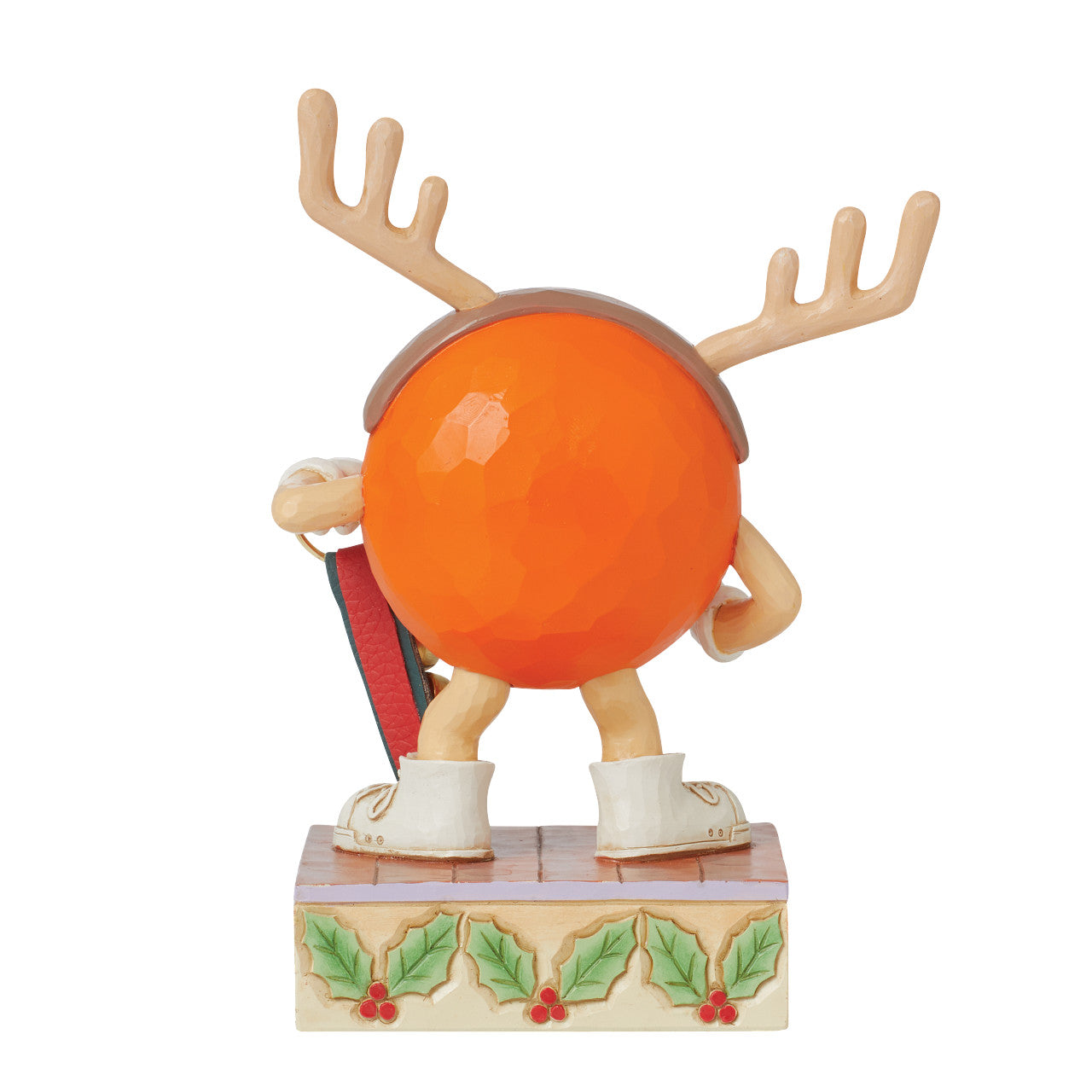Jingle All the Way M&M'S Orange with Antlers and Jingle Bells