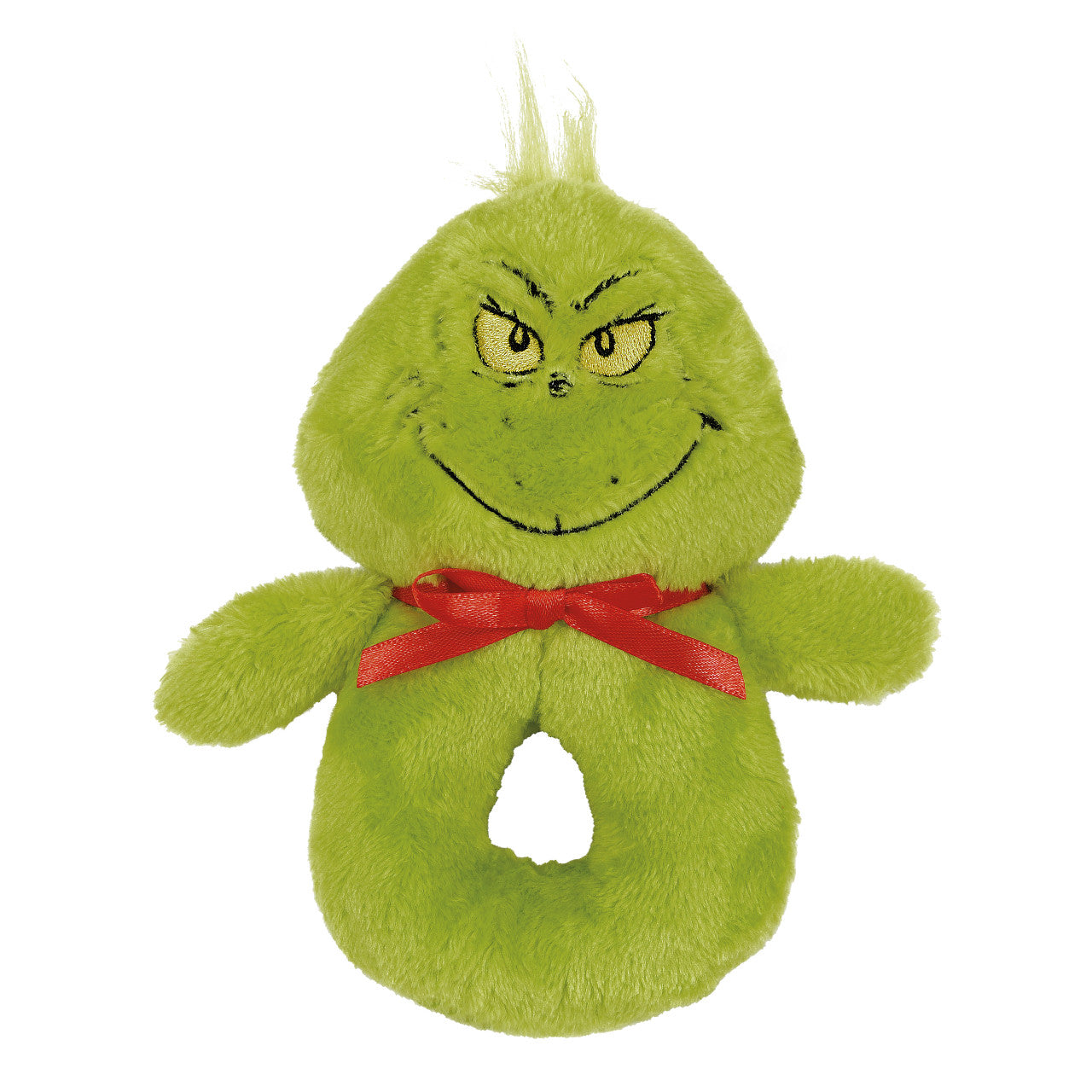 Grinch Round Rattle