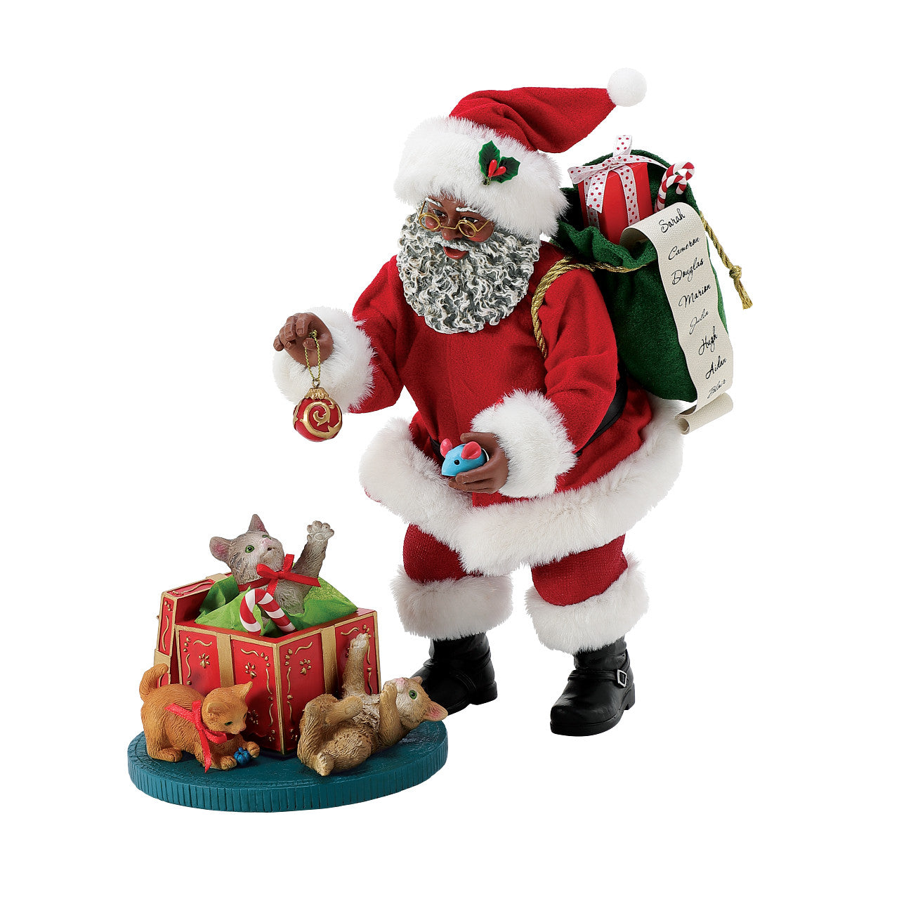 Whiskering You A Merry Christmas African American