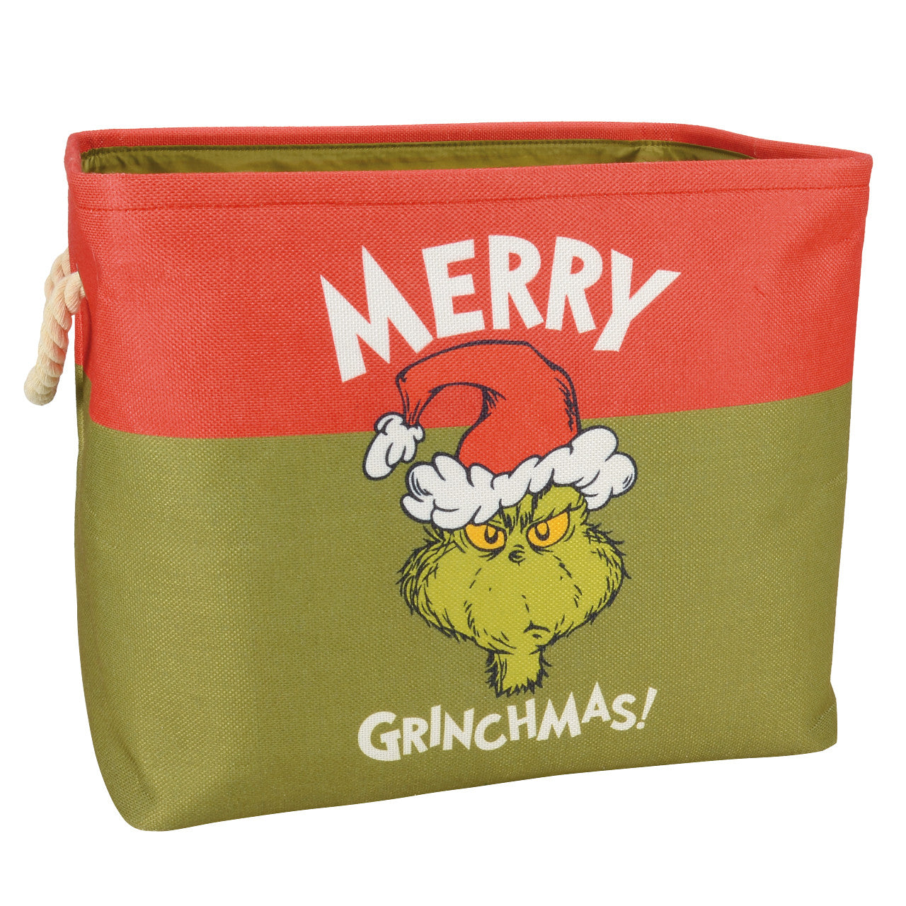 Grinch Storage Gift Tote