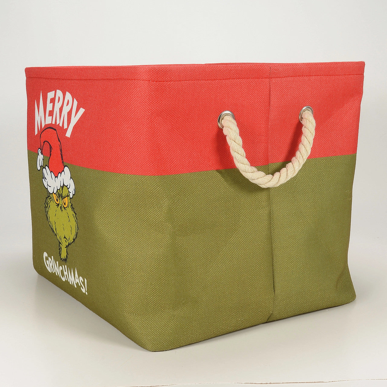 Grinch Storage Gift Tote