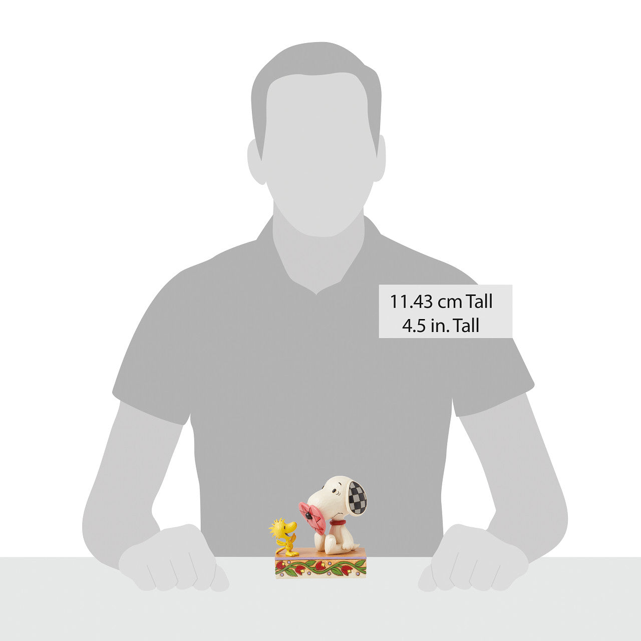 Love and Laughter Snoopy Heart on Nose