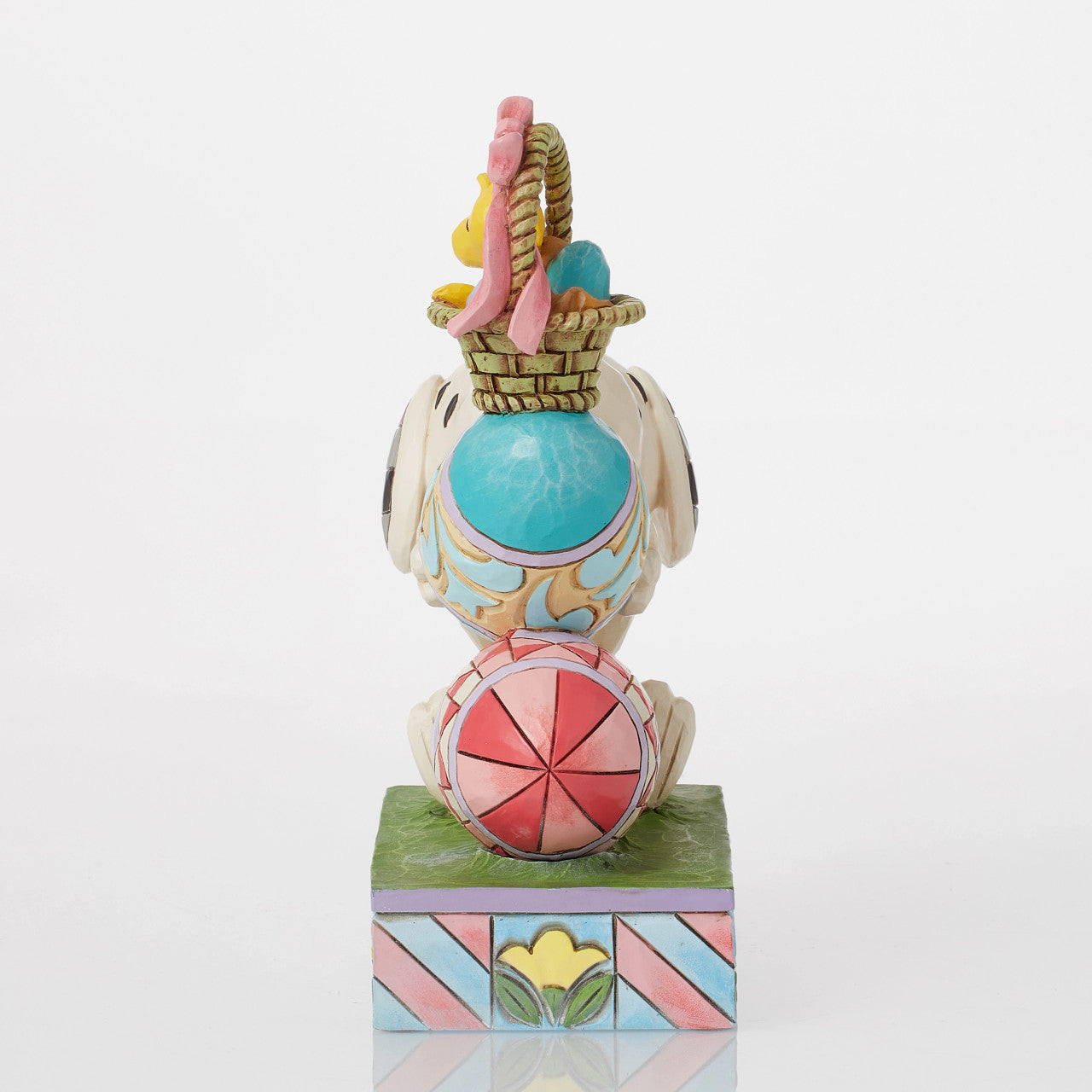 Eggcellent Tower Snoopy and Woodstock Stack with Eggs