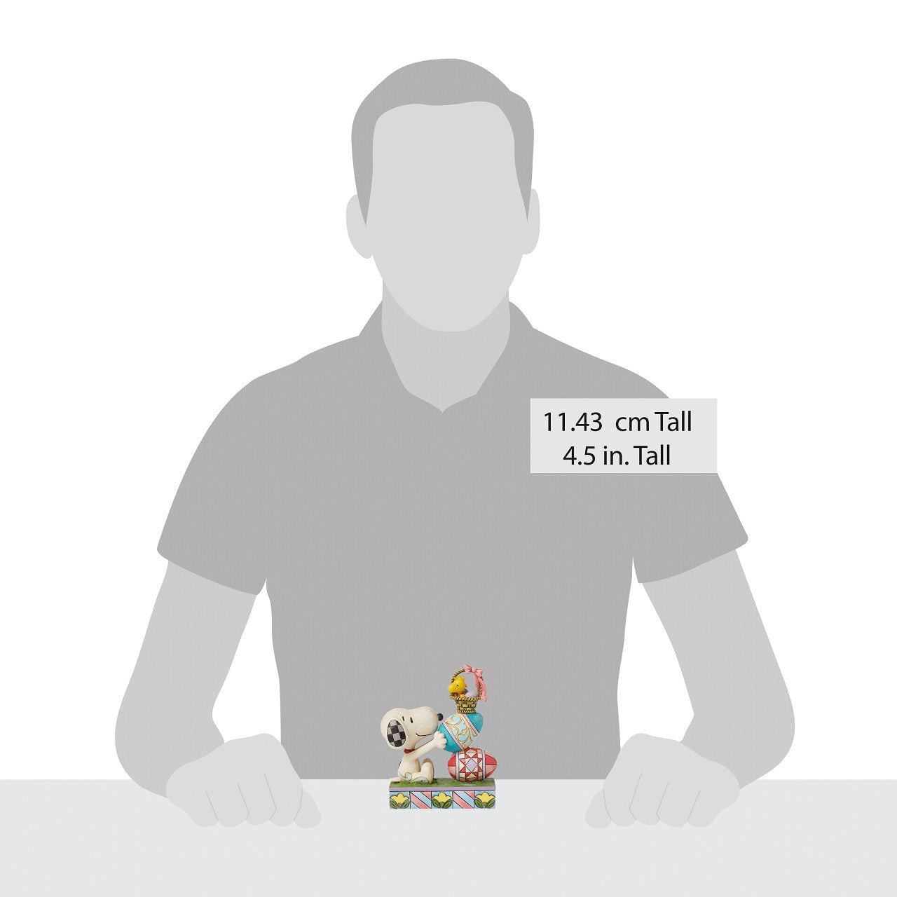 Eggcellent Tower Snoopy and Woodstock Stack with Eggs