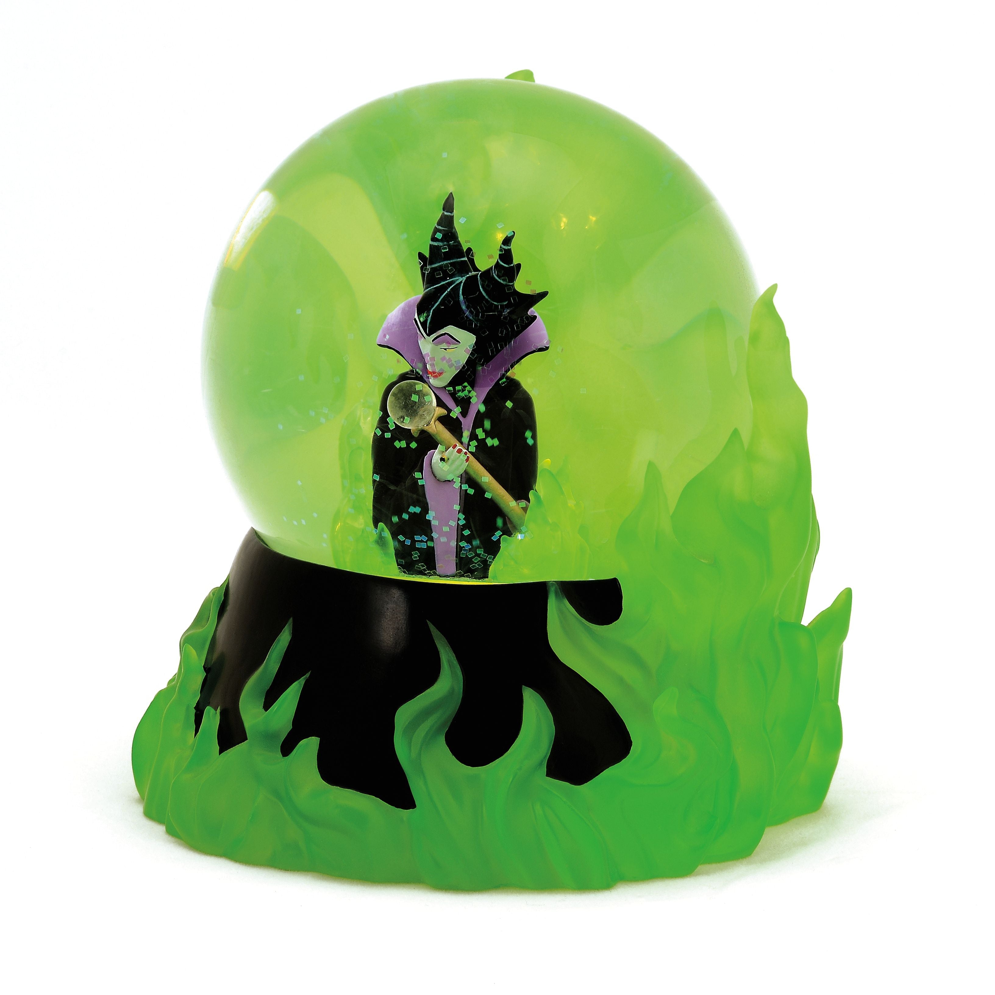 Maleficent with Light Up Globe