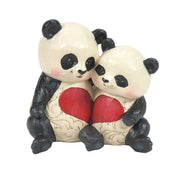 Better Together Panda Couple with Heart
