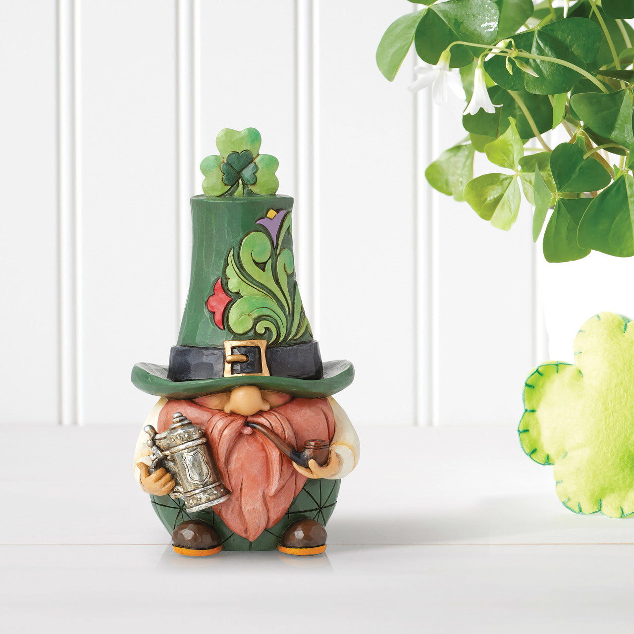 A Partridge in a Pear Tree Leprechaun with Stein