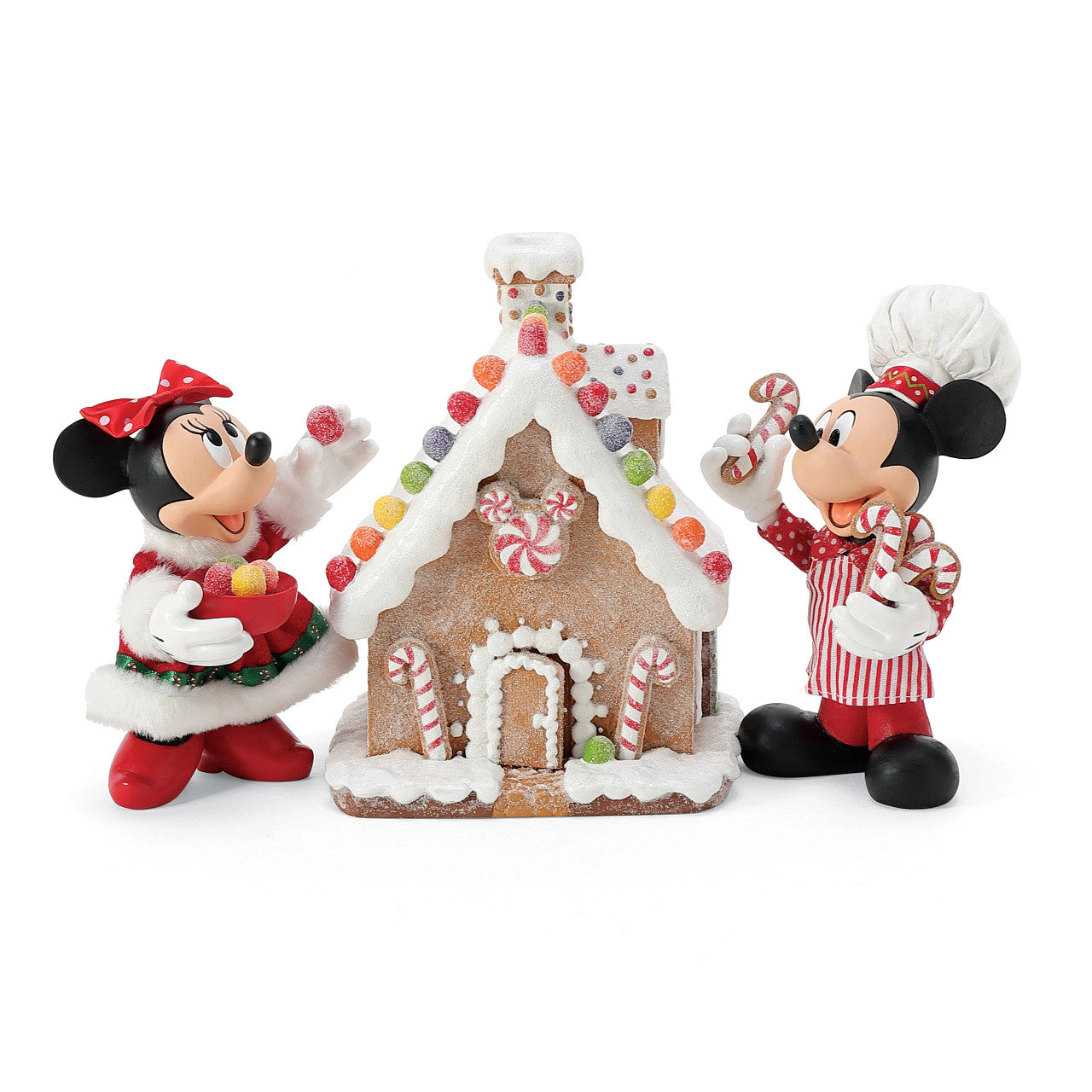 Minnie and Mickey's Gingerbread House