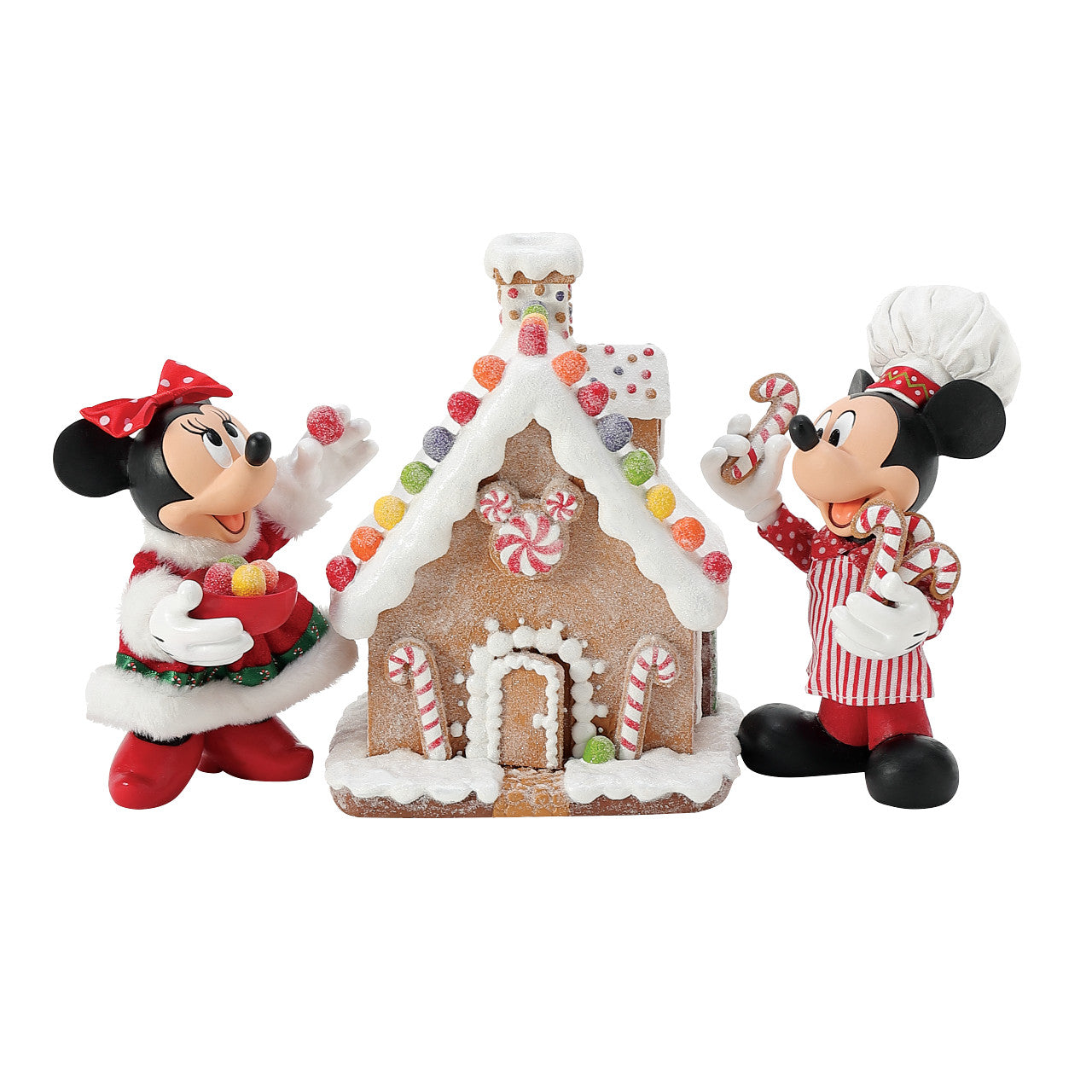 Minnie and Mickey's Gingerbread House