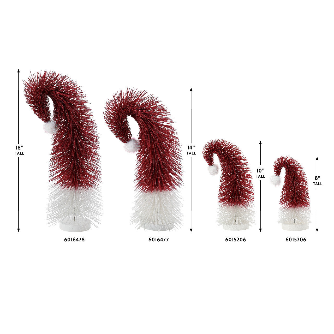 Santa Hat Tree 18 Inches