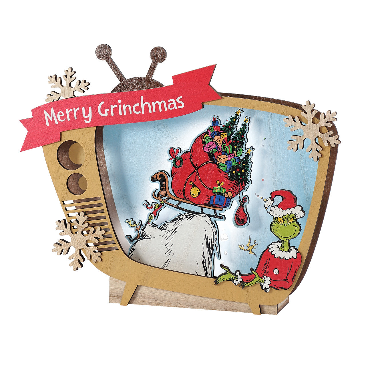 Grinch TV Show Table Decor
